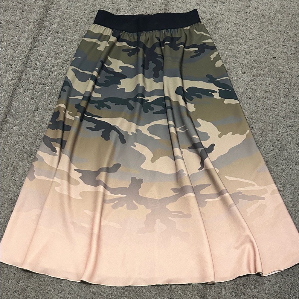 Lauren Vidal Camo Skirt